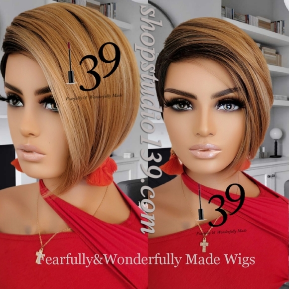 Yes girl the color and ✂️ is amazing human hair pixie wig - Picture 3 of 5